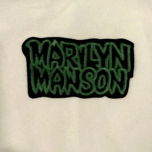 Marilyn Manson Iron on Patch